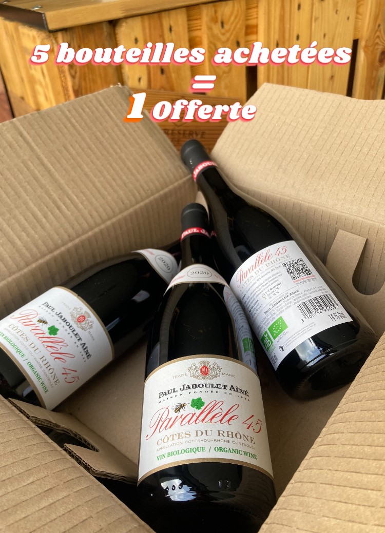 Photo  PROMO sur nos vins de chez P.Jaboulet Ainé